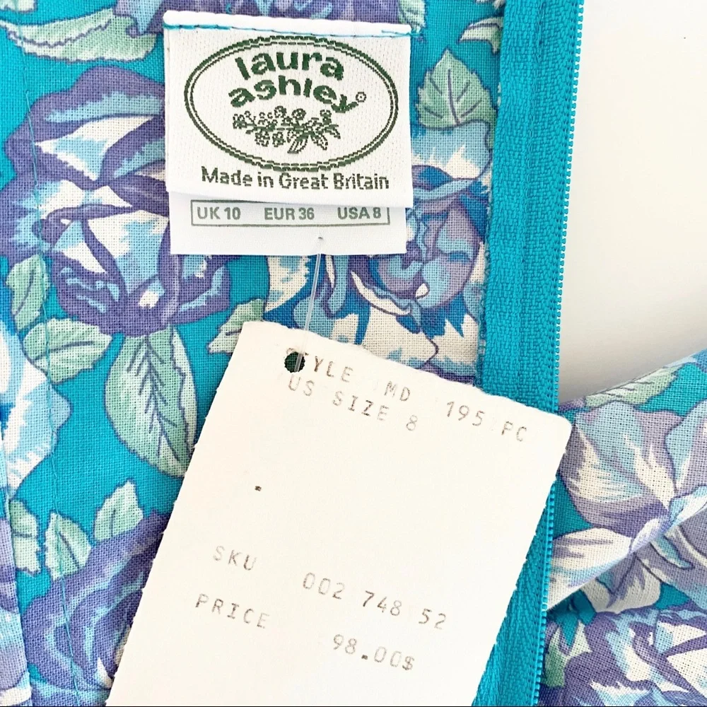 Laura Ashley Vintage Deadstock Tiered Floral | 8_6